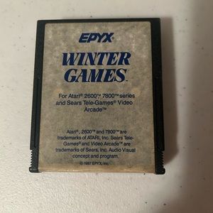 Atari Winter Games Cartirdge